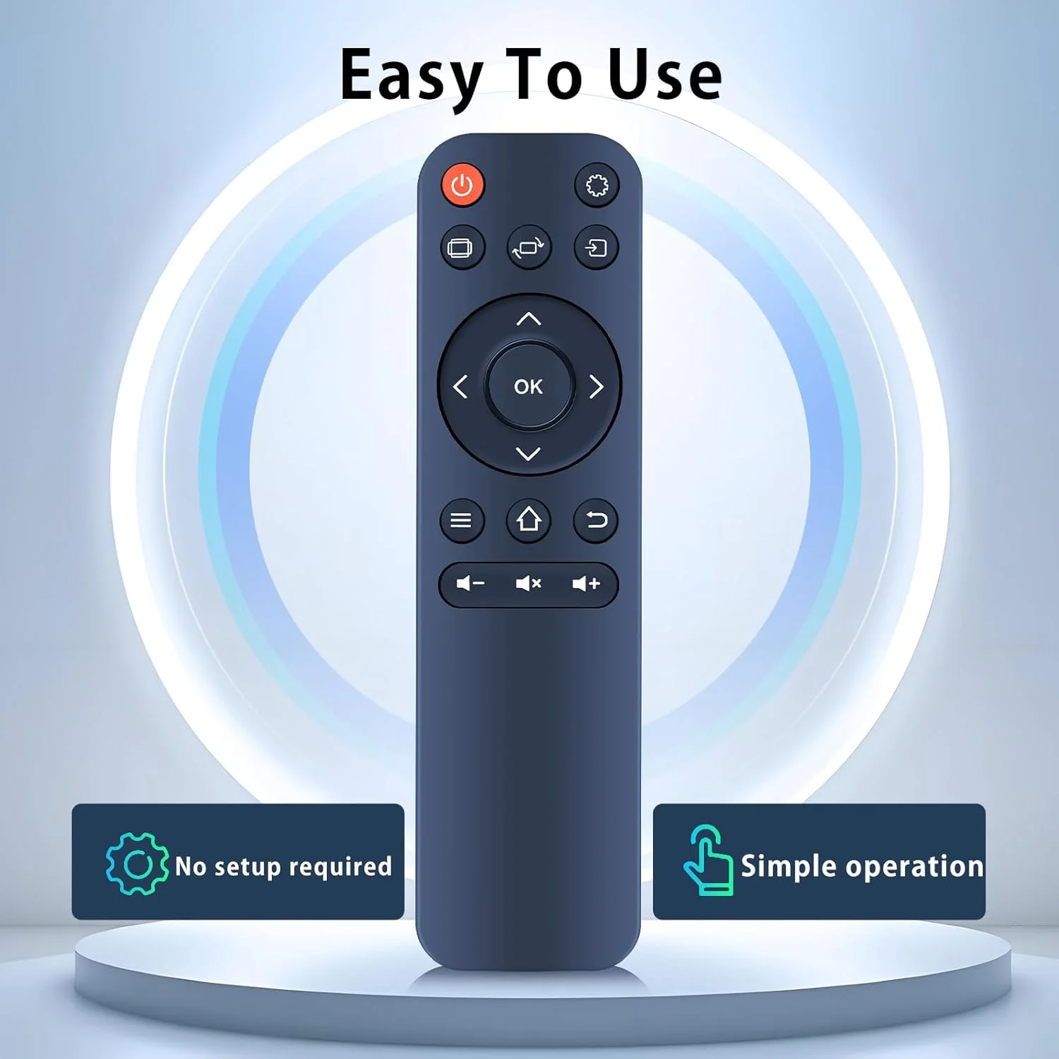 ریموت کنترل جایگزین RETROSUN سازگار با پروژکتور مینی NICPOW RD850، برای پروژکتور فیلم قابل حمل در فضای باز HAPPRUN Native 1080P ریموت کنترل جایگزین RETROSUN سازگار با پروژکتور مینی NICPOW RD850، برای پروژکتور فیلم قابل حمل در فضای باز HAPPRUN Native 1080P