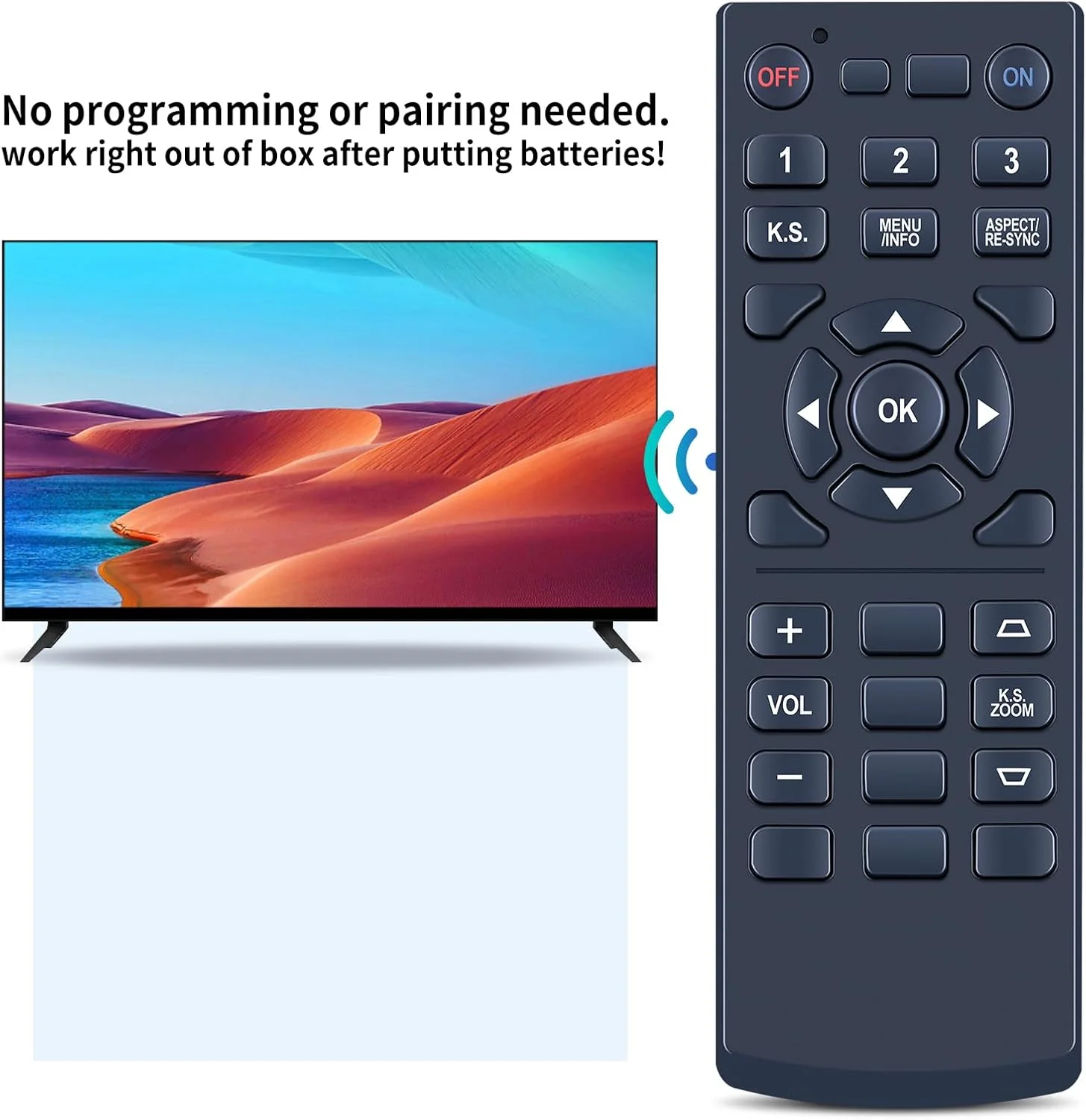 ریموت کنترل جایگزین RETROSUN سازگار با پروژکتور بارکو RLM-W14 RLM-W8 RLS-W12 RLM-W6 ریموت کنترل جایگزین RETROSUN سازگار با پروژکتور بارکو RLM-W14 RLM-W8 RLS-W12 RLM-W6