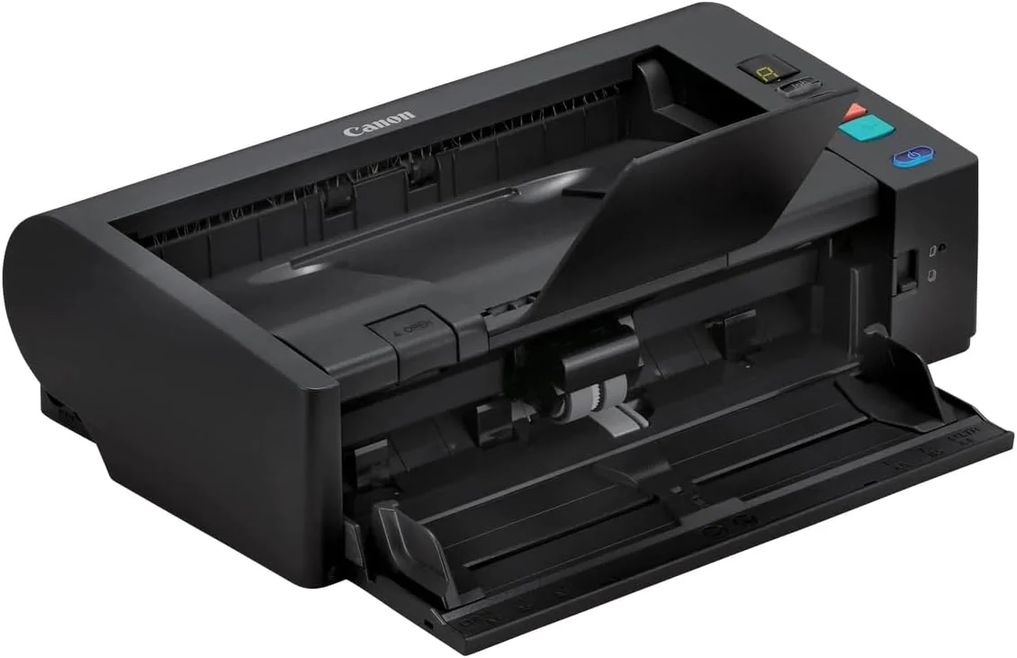 اسکنر کانن DR-M140II A4 مشکی 40 صفحه در دقیقه، دورو، A4، 600dpi، USB، سازگار با ویندوز و مک