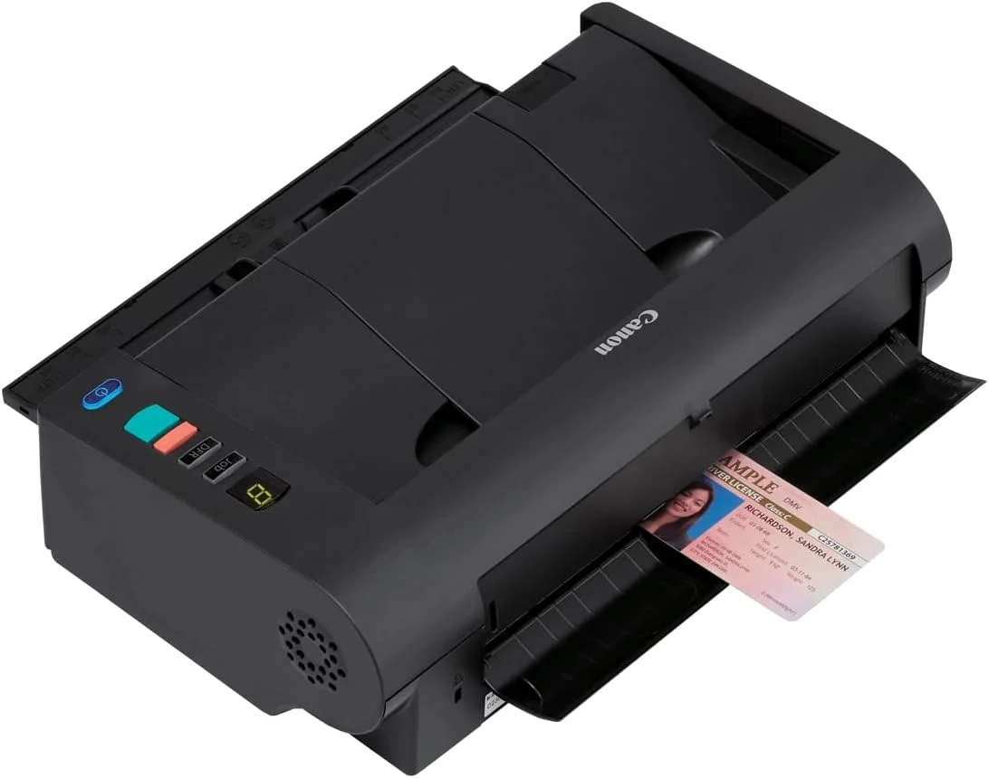 اسکنر کانن DR-M140II A4 مشکی 40 صفحه در دقیقه، دورو، A4، 600dpi، USB، سازگار با ویندوز و مک