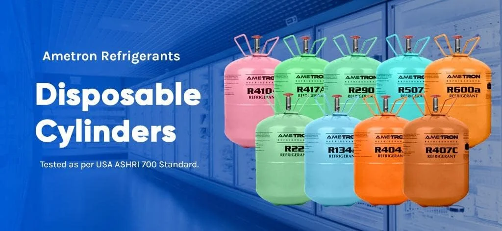 مبرد آمترون R410A - متخصص خنک کننده 11.3 کیلوگرم مبرد آمترون R410A - متخصص خنک کننده 11.3 کیلوگرم