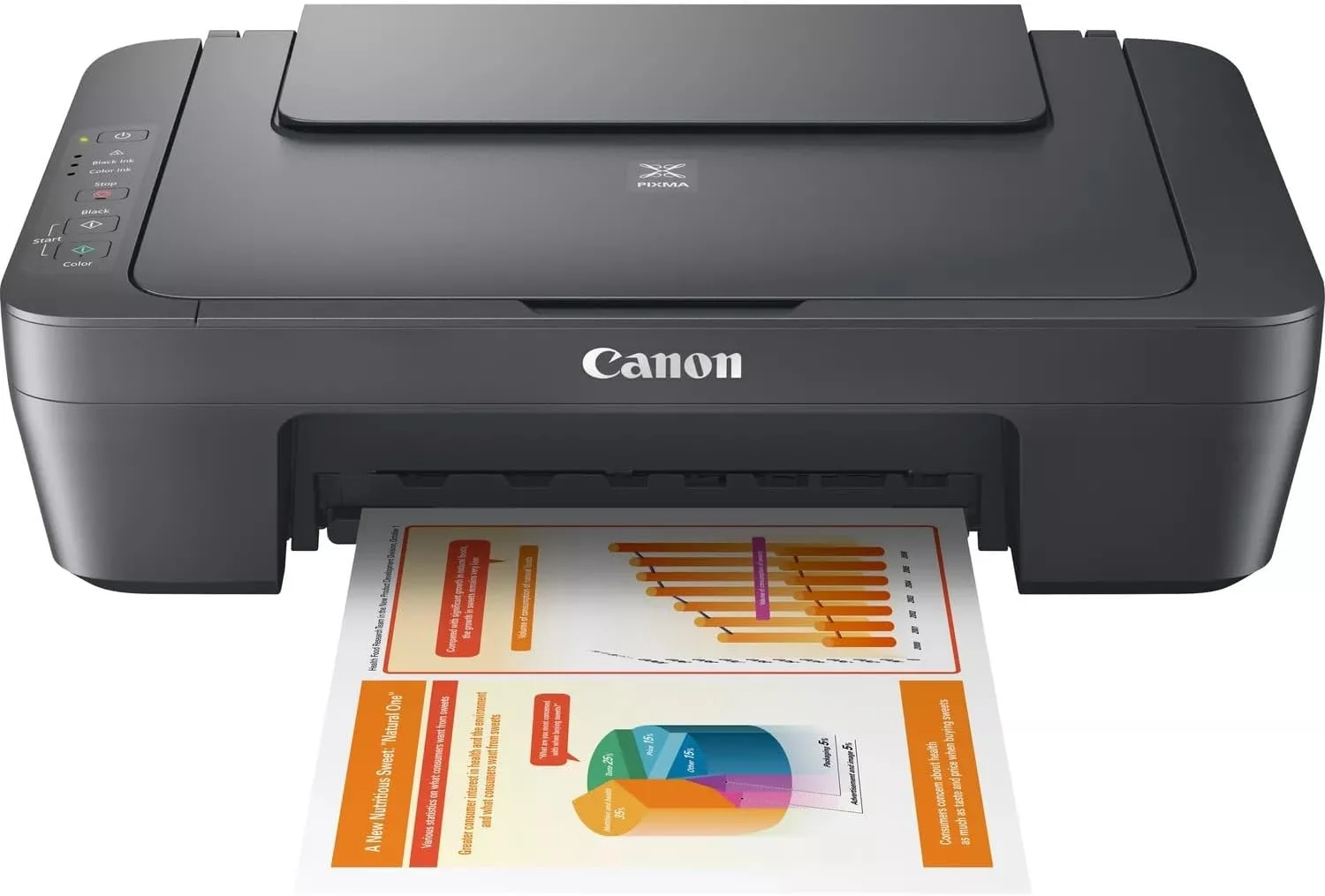 CANON PIXMA MG2541S، خاکستری، پرینتر، اسکنر و دستگاه کپی همه کاره خانگی جمع و جور