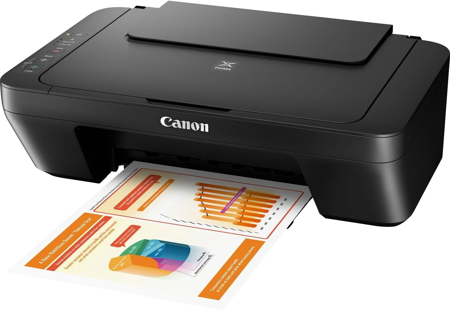 CANON PIXMA MG2541S، خاکستری، پرینتر، اسکنر و دستگاه کپی همه کاره خانگی جمع و جور