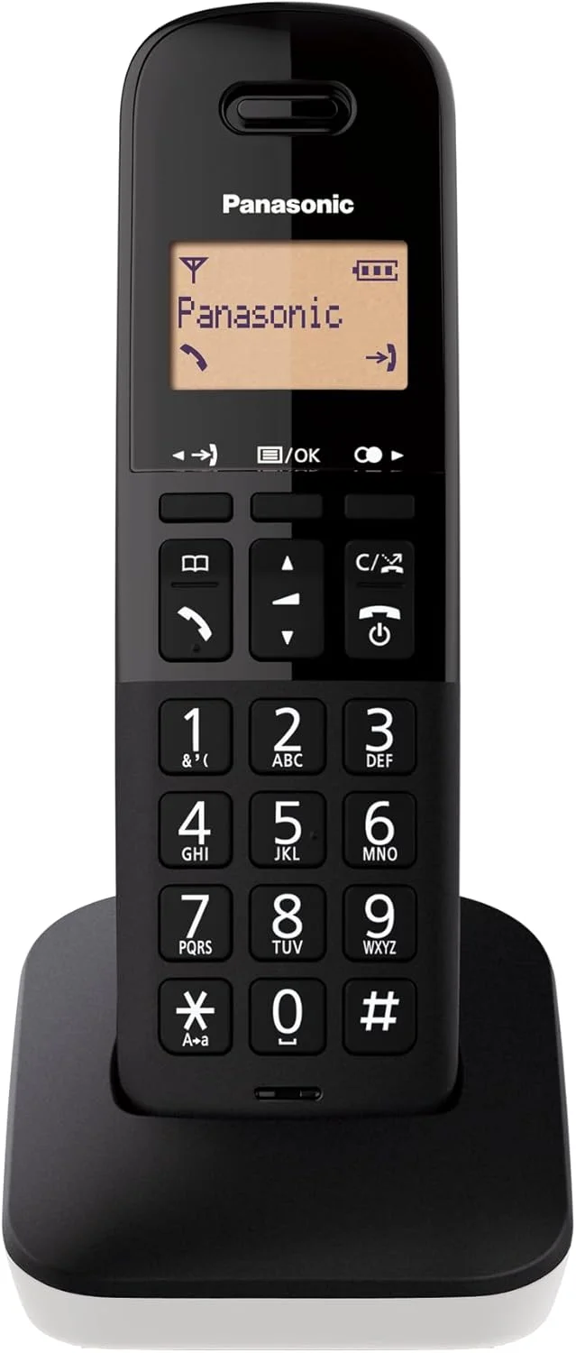 تلفن بی سیم پاناسونیک KX-TGB610JTW سفید/مشکی تلفن بی سیم پاناسونیک KX-TGB610JTW سفید/مشکی