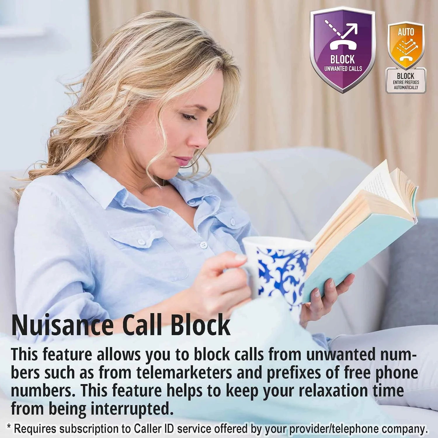 تلفن بی سیم پاناسونیک مدل KX-TGC223EB DECT با منشی تلفنی، صفحه نمایش 1.6 اینچی با نور پس زمینه خوانا، مسدود کننده تماس های مزاحم، بلندگوی هندزفری، حالت ECO - مشکی، بسته سه گوشی تلفن بی سیم پاناسونیک مدل KX-TGC223EB DECT با منشی تلفنی، صفحه نمایش 1.6 اینچی با نور پس زمینه خوانا، مسدود کننده تماس های مزاحم، بلندگوی هندزفری، حالت ECO - مشکی، بسته سه گوشی