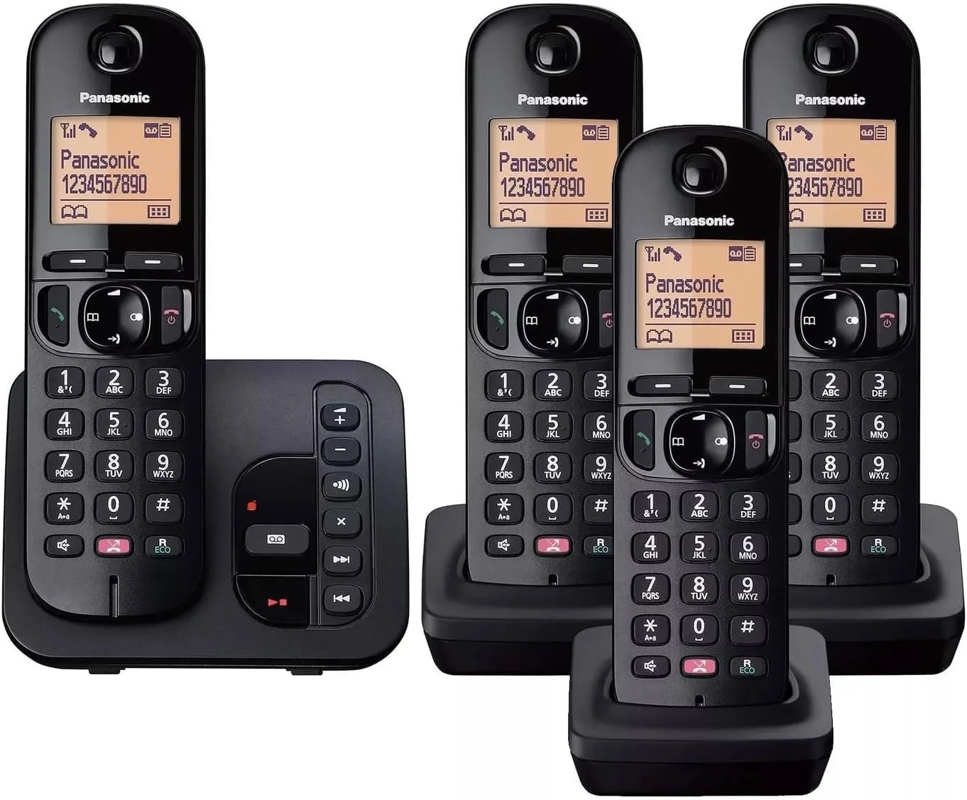 تلفن بی سیم دیجیتال پاناسونیک KX-TGC264E: دارای ضبط پیغام 18 دقیقه ای، دکمه اختصاصی مسدود کردن تماس، صفحه نمایش ماتریس نقطه ای خوانا و بلندگوی هندزفری تلفن بی سیم دیجیتال پاناسونیک KX-TGC264E: دارای ضبط پیغام 18 دقیقه ای، دکمه اختصاصی مسدود کردن تماس، صفحه نمایش ماتریس نقطه ای خوانا و بلندگوی هندزفری