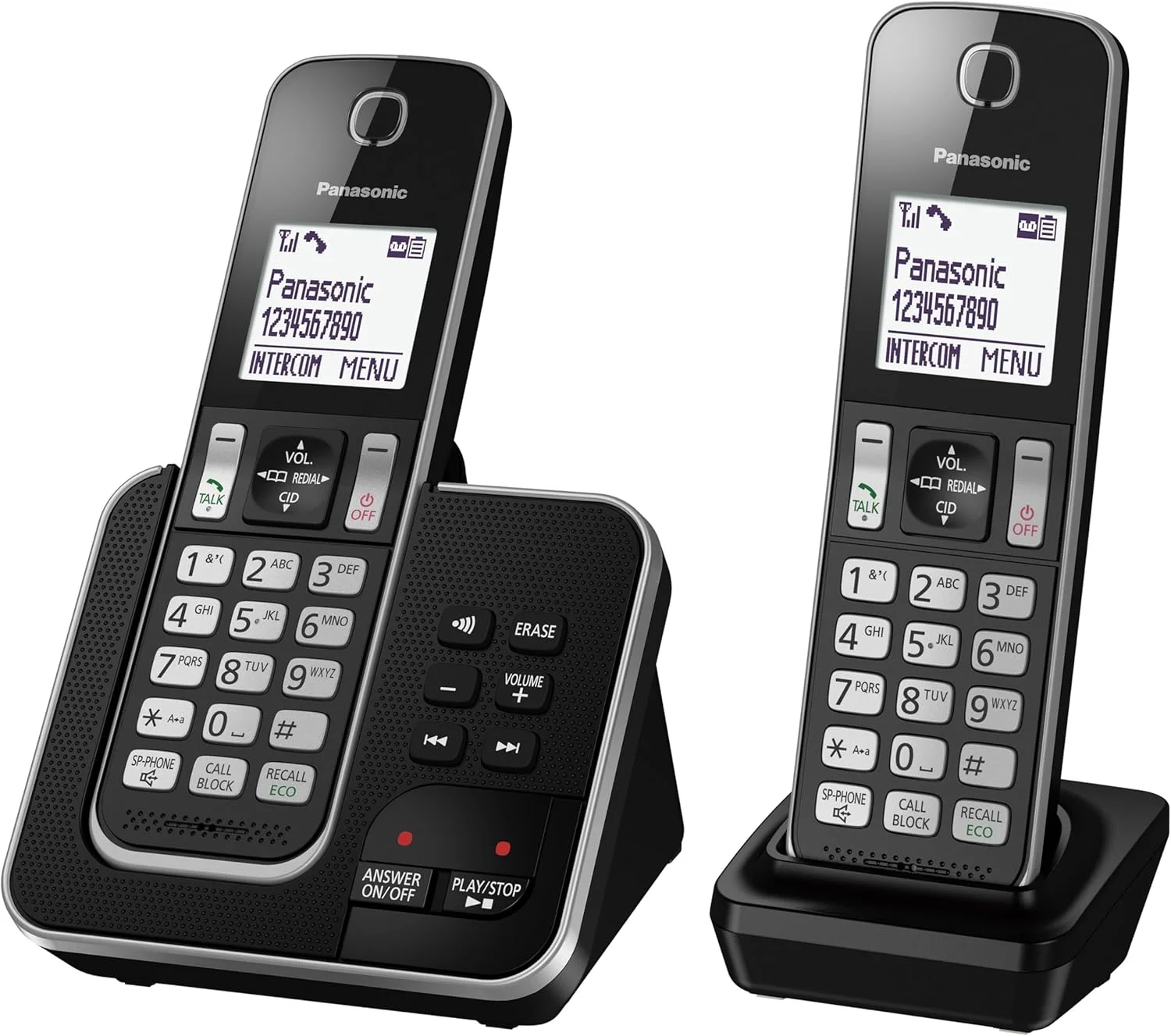 تلفن بی سیم پاناسونیک مدل KX-TGD622 با منشی تلفنی (عملکرد هندزفری) تلفن بی سیم پاناسونیک مدل KX-TGD622 با منشی تلفنی (عملکرد هندزفری)