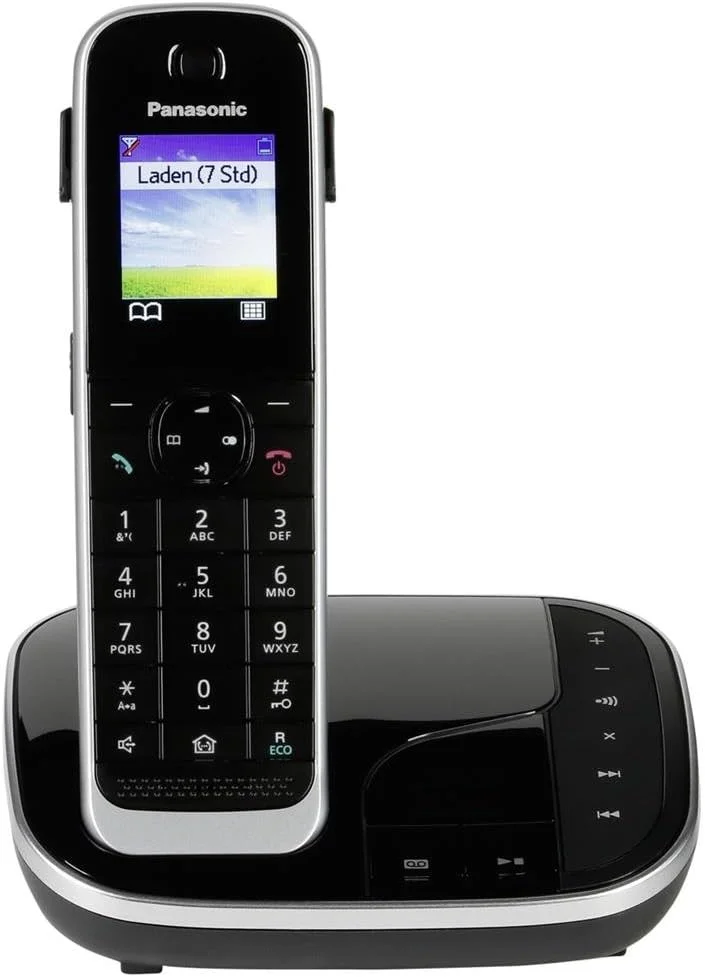 تلفن پاناسونیک مدل KX-TGJ320 (DECT، رومیزی، مشکی، LCD، AAA، پلی فونیک) تلفن پاناسونیک مدل KX-TGJ320 (DECT، رومیزی، مشکی، LCD، AAA، پلی فونیک)