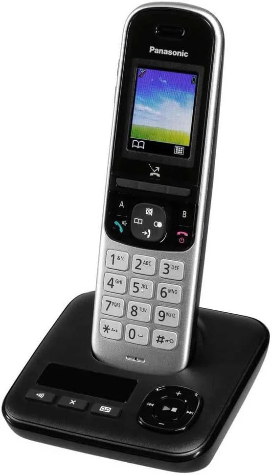 تلفن بی سیم پاناسونیک KX-TGH720 مشکی تلفن بی سیم پاناسونیک KX-TGH720 مشکی