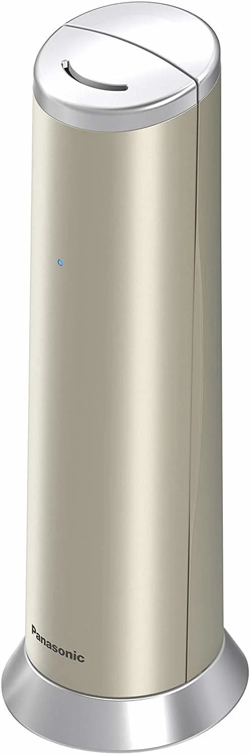 تلفن طراحی پاناسونیک مدل KX-TGK220GN با پیغام گیر (ساعت زنگ دار، تلفن خانگی (بی سیم)، تلفن HD، Eco-Plus، عملکرد هندزفری) شامپاین تلفن طراحی پاناسونیک مدل KX-TGK220GN با پیغام گیر (ساعت زنگ دار، تلفن خانگی (بی سیم)، تلفن HD، Eco-Plus، عملکرد هندزفری) شامپاین