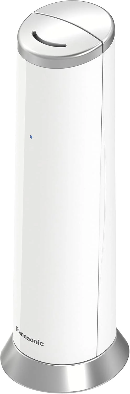 تلفن بی سیم پاناسونیک KX-TGK222 با طراحی زیبا، دارای تلفن گویا، مسدود کننده تماس و حالت مزاحم نشوید - سفید تلفن بی سیم پاناسونیک KX-TGK222 با طراحی زیبا، دارای تلفن گویا، مسدود کننده تماس و حالت مزاحم نشوید - سفید