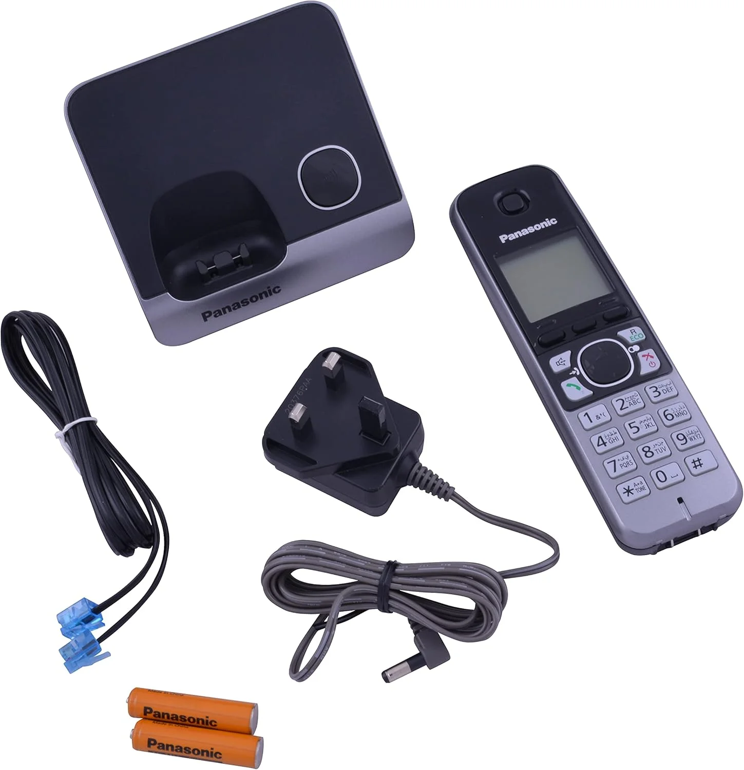 تلفن بی سیم پاناسونیک مدل KXTG6711 DECT (مشکی) تلفن بی سیم پاناسونیک مدل KXTG6711 DECT (مشکی)