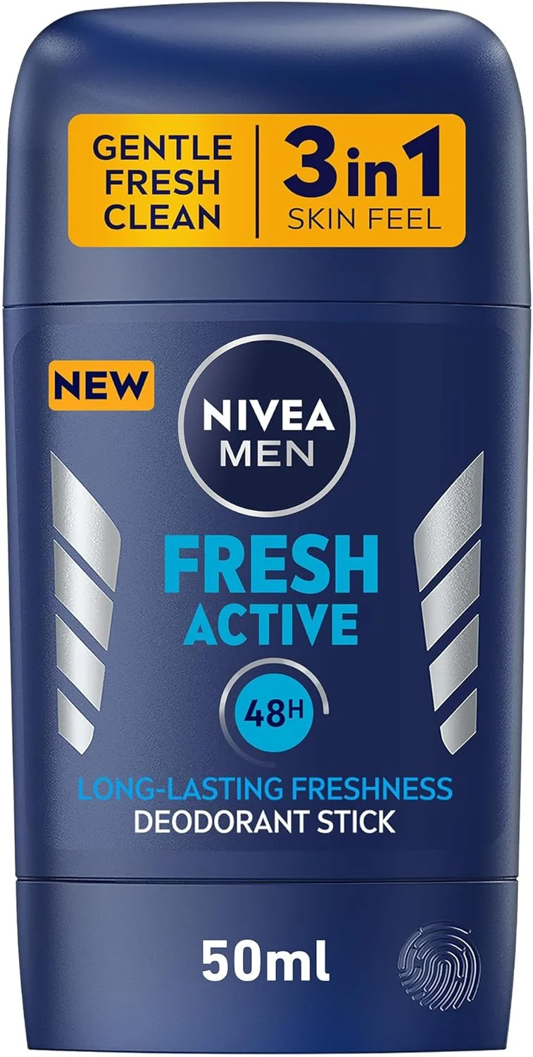 استیک ضد تعریق مردانه نیوآ، محافظت 48 ساعته، رایحه طراوت بخش، 50 میلی لیتر