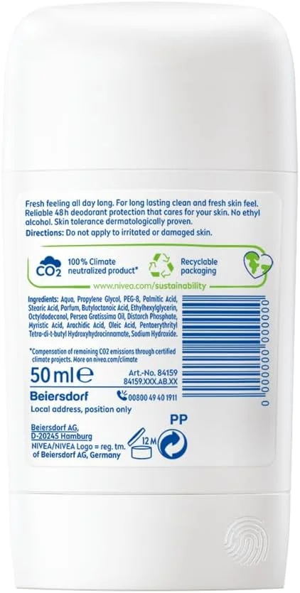 استیک ضد تعریق زنانه نیوآ فرش نچرال 50 میلی لیتر