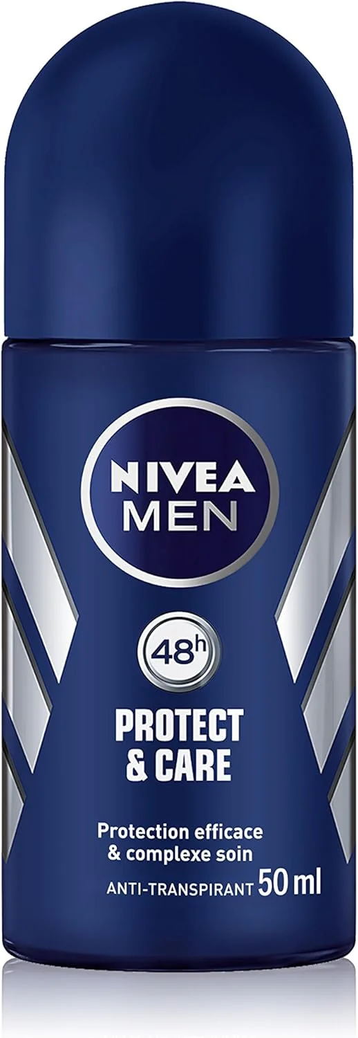 رول ضد تعریق مردانه نیوآ مدل Protect & Care حجم 50 میلی لیتر - بسته 2 عددی