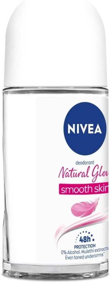 رول ضد تعریق زنانه نیوآ Natural Glow با ویتامین C، ویتامین E، روغن آووکادو و عصاره شیرین بیان | روشن کننده، نرم کننده و زیبا کننده زیر بغل | بدون الکل | 50 میلی لیتر رول ضد تعریق زنانه نیوآ Natural Glow با ویتامین C، ویتامین E، روغن آووکادو و عصاره شیرین بیان | روشن کننده، نرم کننده و زیبا کننده زیر بغل | بدون الکل | 50 میلی لیتر