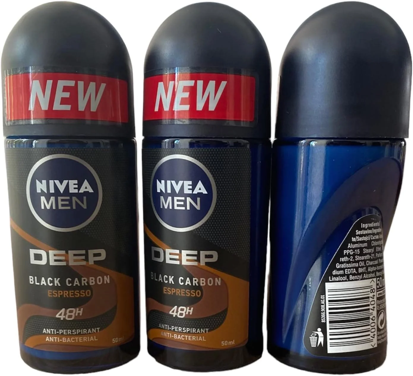 رول ضد تعریق مردانه نیوآ مدل Dimension - چوب تیره + اسپرسو + آمازونیا، محافظت 48 ساعته، 50 میلی لیتر (بسته 3 عددی) (اسپرسو) رول ضد تعریق مردانه نیوآ مدل Dimension - چوب تیره + اسپرسو + آمازونیا، محافظت 48 ساعته، 50 میلی لیتر (بسته 3 عددی) (اسپرسو)