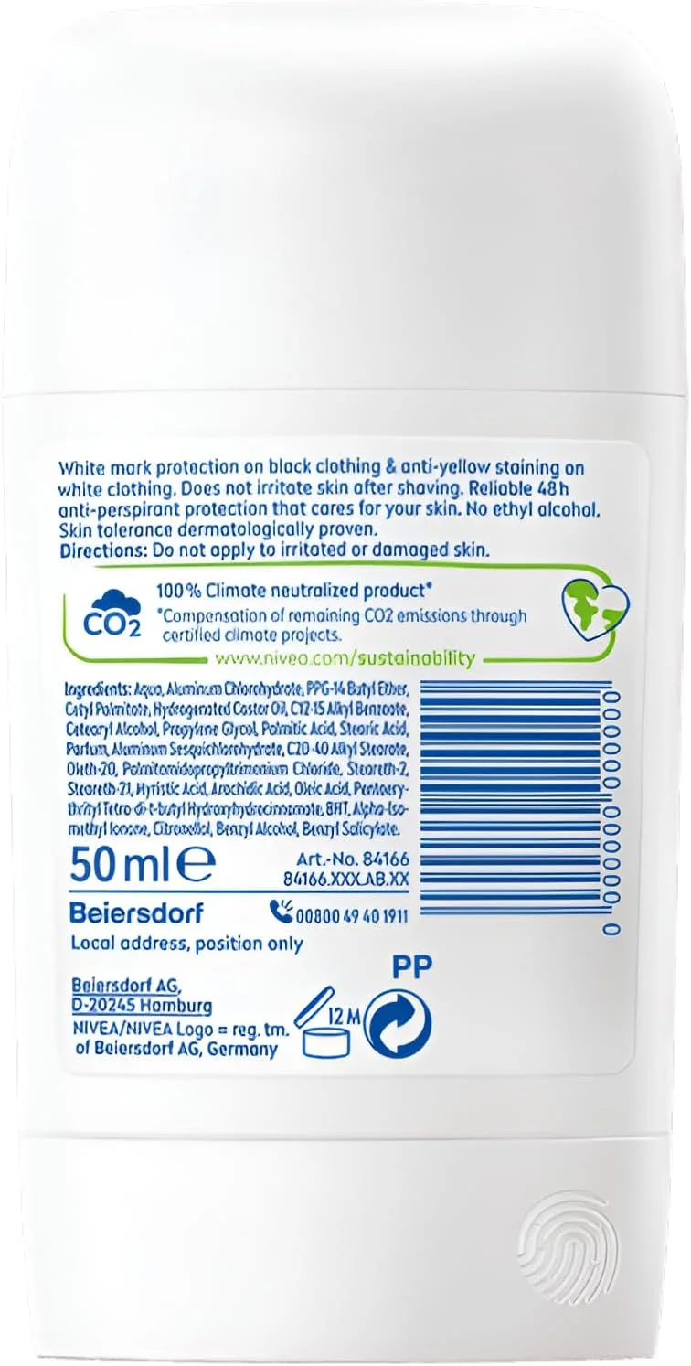 استیک ضد تعریق زنانه نیوآ مدل Black & White Invisible Silky Smooth، بسته 2 عددی، 2 x 50 میلی لیتر، محافظت 48 ساعته استیک ضد تعریق زنانه نیوآ مدل Black & White Invisible Silky Smooth، بسته 2 عددی، 2 x 50 میلی لیتر، محافظت 48 ساعته