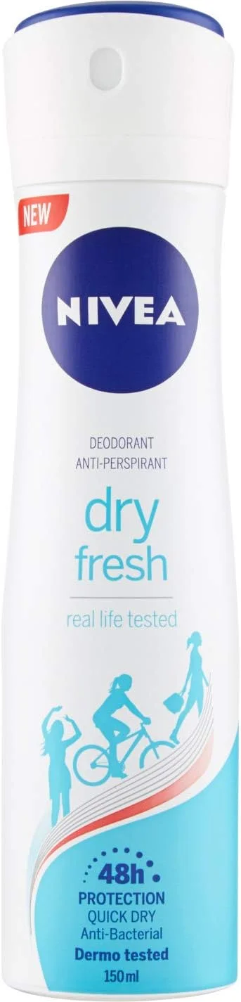 اسپری ضد تعریق زنانه نیوآ فرش خشک 150 میلی لیتر