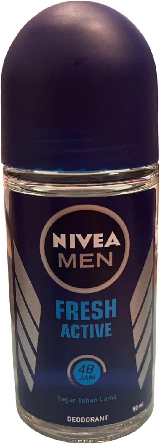 رول ضد تعریق مردانه نیوآ Fresh Active با ماندگاری 48 ساعته 50 میلی لیتر (بسته 2 عددی)