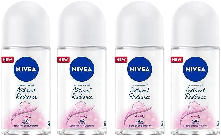 رول ضد تعریق زنانه نیوآ، محافظت 48 ساعته، درخشش طبیعی، 2x50 میلی لیتر (بسته 2 عددی)