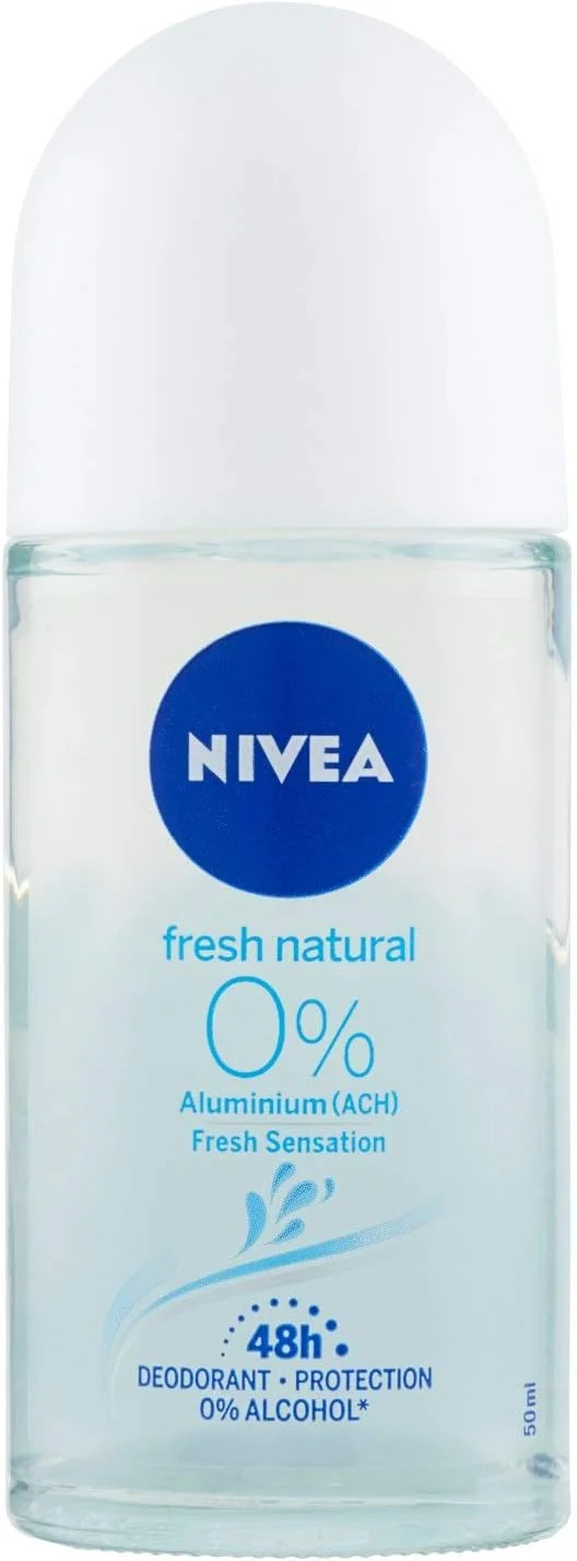 رول ضد تعریق زنانه نیوآ فرش نچرال بدون آلومینیوم، 50 میلی لیتر
