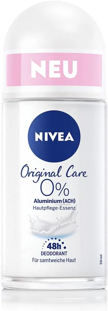 دئودورانت رولی نیوآ Original Care (50 میلی لیتر)، بدون آلومینیوم و بدون الکل، حاوی عصاره مراقبت از پوست