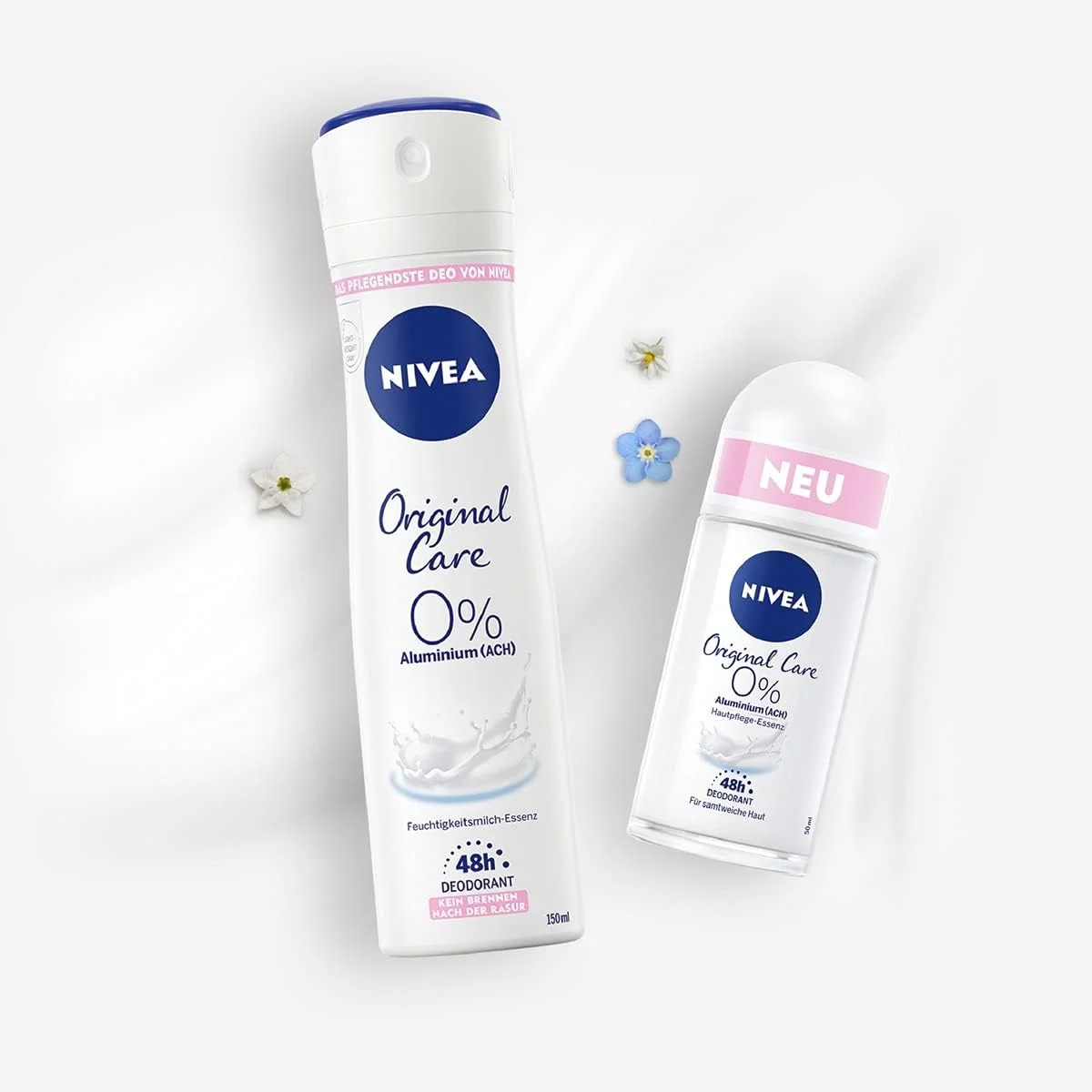 دئودورانت رولی نیوآ Original Care (50 میلی لیتر)، بدون آلومینیوم و بدون الکل، حاوی عصاره مراقبت از پوست دئودورانت رولی نیوآ Original Care (50 میلی لیتر)، بدون آلومینیوم و بدون الکل، حاوی عصاره مراقبت از پوست
