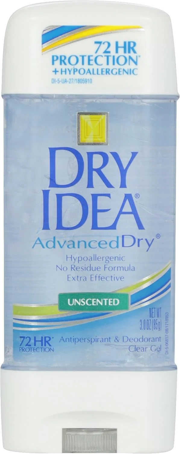 ضد تعریق و دئودورانت بدون رایحه درای آیدیا دیال، ضد حساسیت، 85 گرم، ژل شفاف