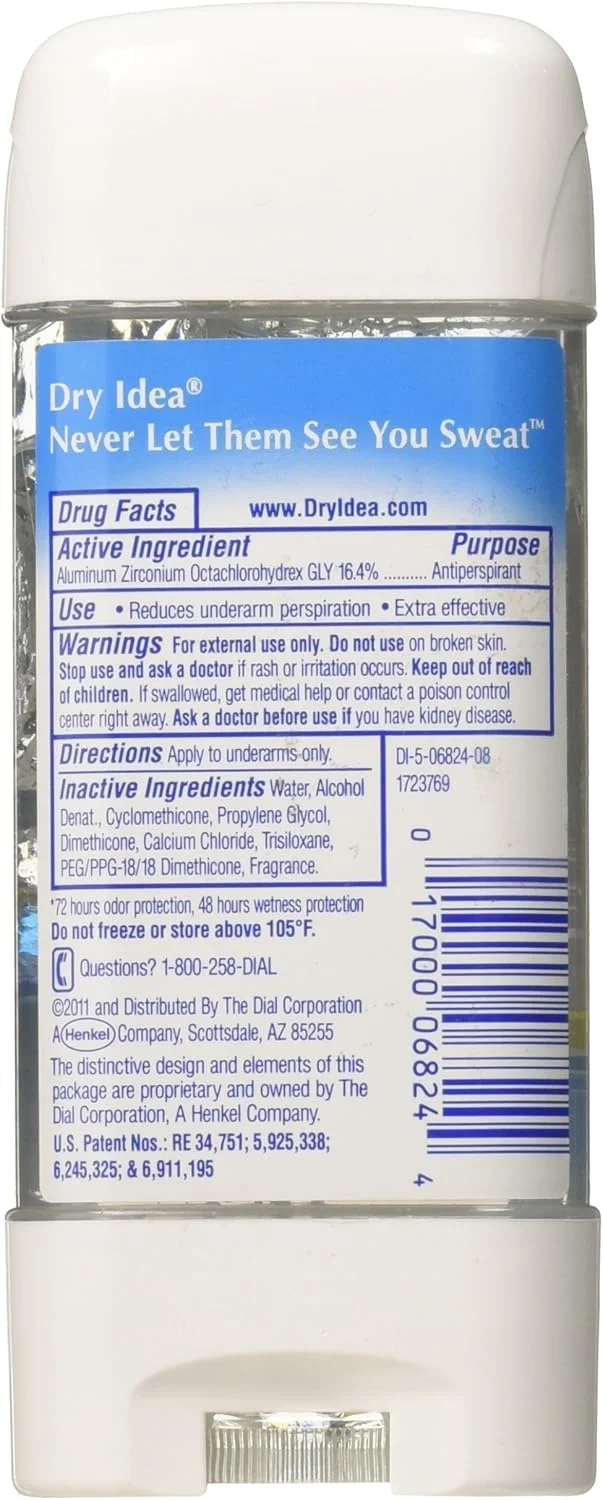 ژل ضد تعریق و خوشبو کننده بدن Dry Idea، رایحه پودری تازه - 85 گرم