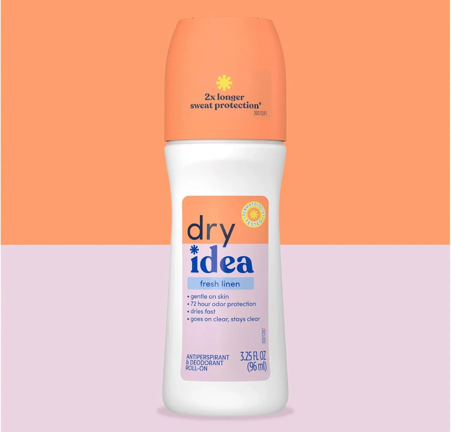 دئودورانت ضد تعریق رولی Dry Idea با رایحه ملایم پارچه تمیز 92 گرم (بسته 4 عددی)