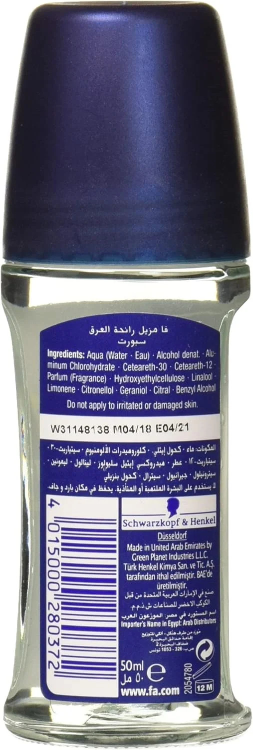 رول ضد تعریق مردانه فا مدل Sport حجم 50 میلی لیتر