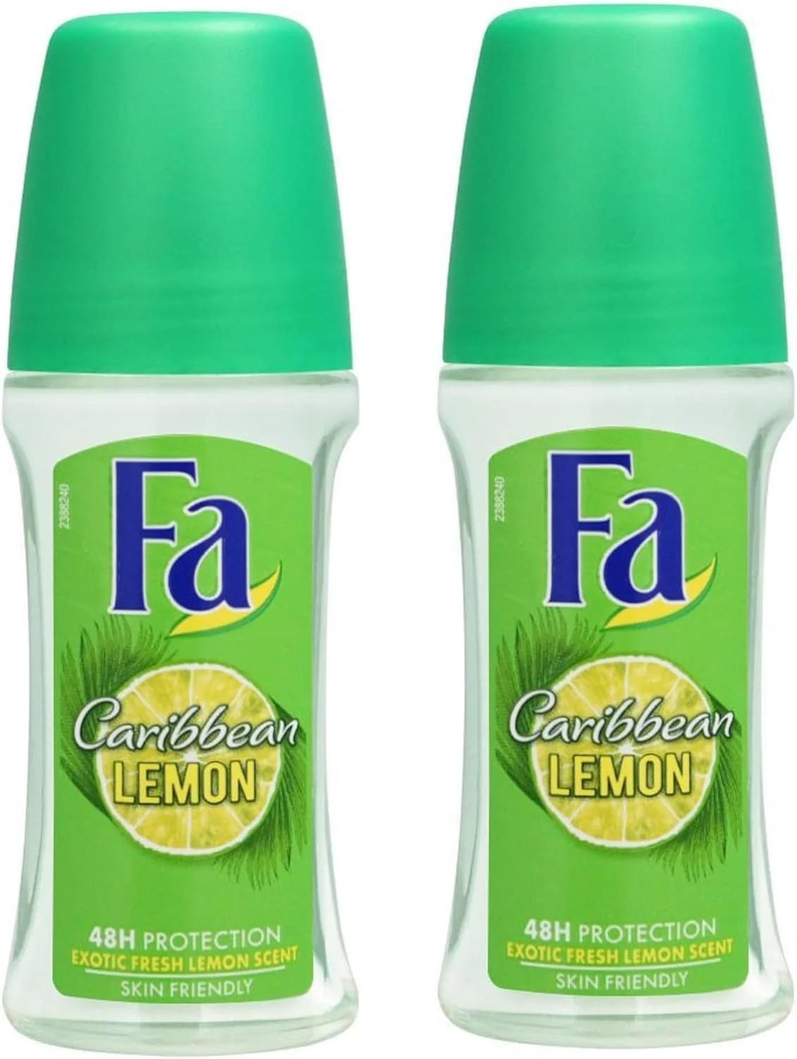 دئودورانت رولی فا با رایحه لیمو کارائیب 50 میل (دو عددی)