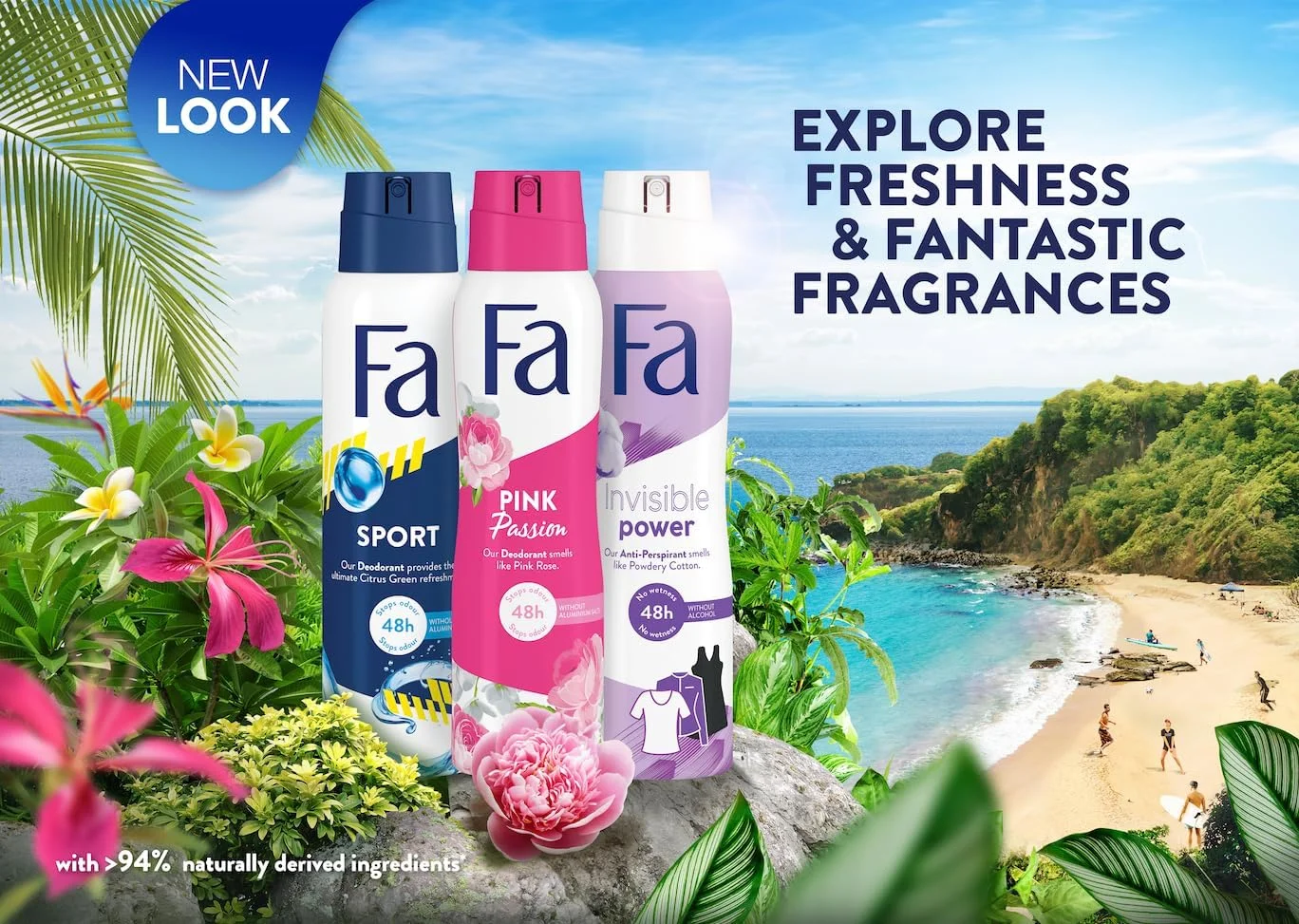 اسپری دئودورانت فا با رایحه لیمو کارائیب 150 میلی لیتر اسپری دئودورانت فا با رایحه لیمو کارائیب 150 میلی لیتر