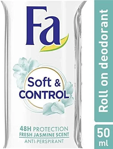 دئودورانت رولی فا 50 میلی لیتر مدل سافت اند کنترل