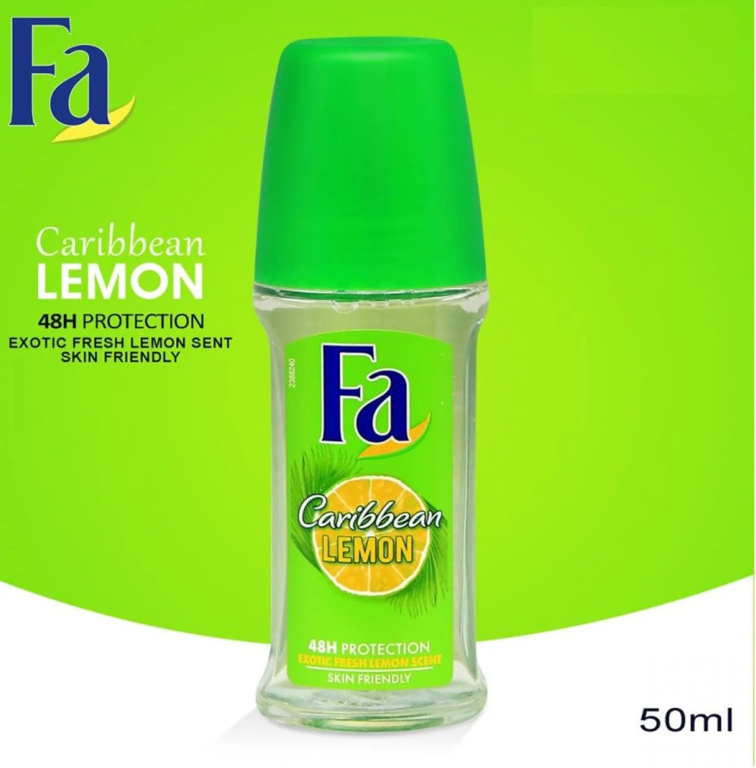 رول ضد تعریق مردانه و زنانه فا (لیمو)، 1 عدد