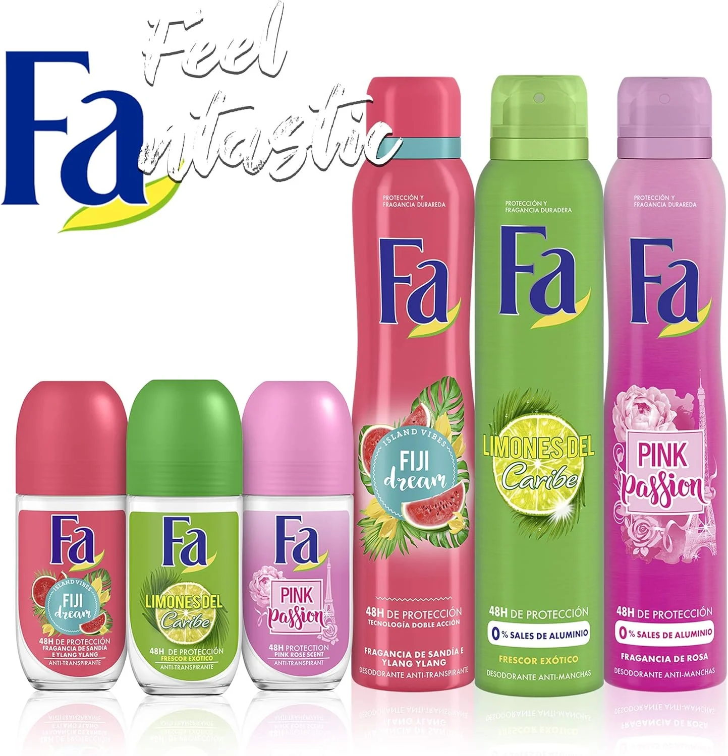 رول ضد تعریق طراوت بخش و انرژی دهنده ۴۸ ساعته فا اسپرت