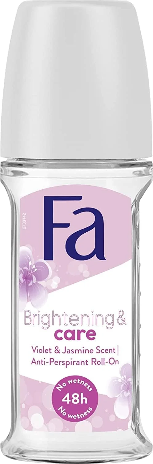 رول ضد تعریق روشن کننده و مراقبتی فا، 50 میلی لیتر