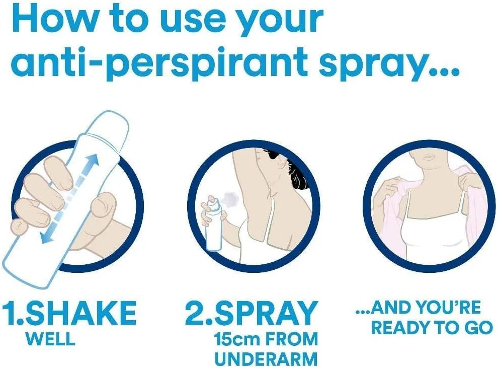 اسپری ضد تعریق زنانه داو، محافظت طولانی مدت در برابر بوی نامطبوع بدن، سازگار با پوست، بدون الکل، بدون پارابن، 250 میلی لیتر (نارگیل و گل یاس)