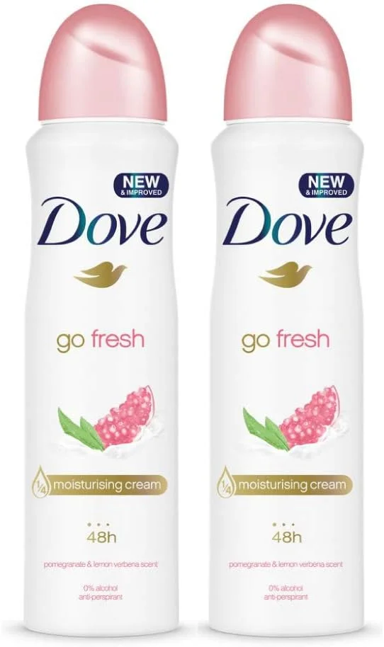 مام ضد تعریق داو با رایحه انار، 2 عدد 150 میلی لیتری