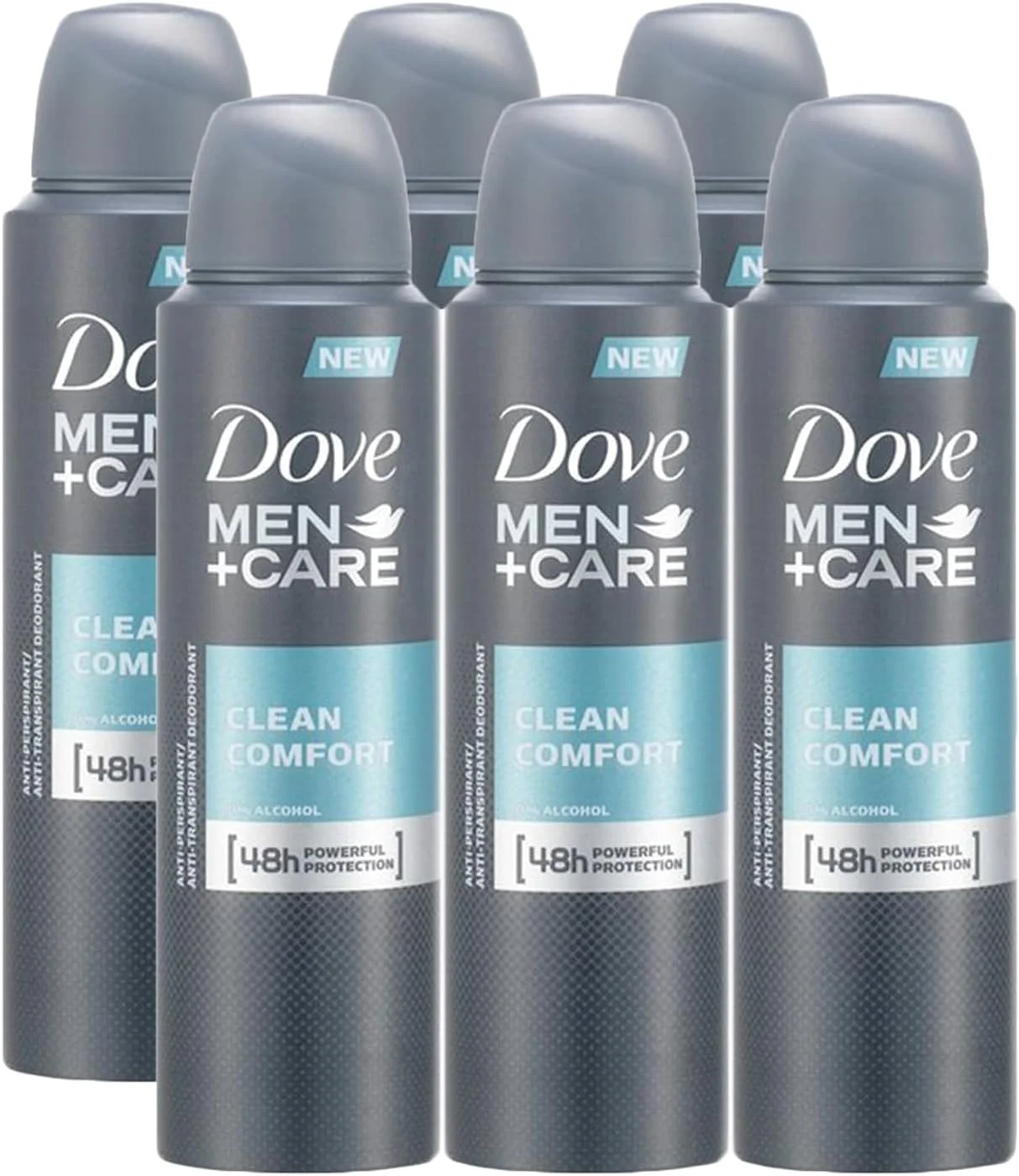 اسپری ضد تعریق و خوشبو کننده مردانه داو مدل Clean Comfort حجم 150 میلی لیتر (بسته 6 عددی) اسپری ضد تعریق و خوشبو کننده مردانه داو مدل Clean Comfort حجم 150 میلی لیتر (بسته 6 عددی)