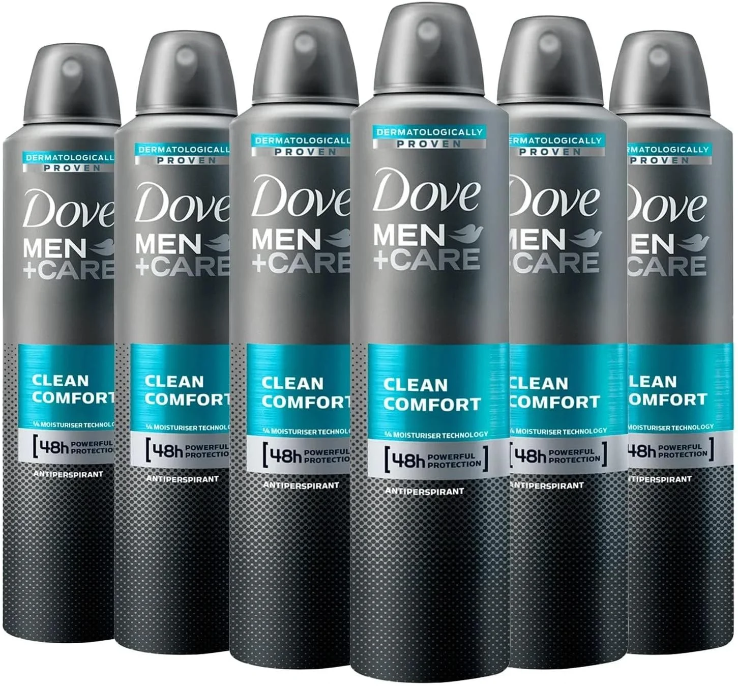 اسپری ضد تعریق و خوشبو کننده مردانه داو مدل Clean Comfort حجم 150 میلی لیتر (بسته 6 عددی)