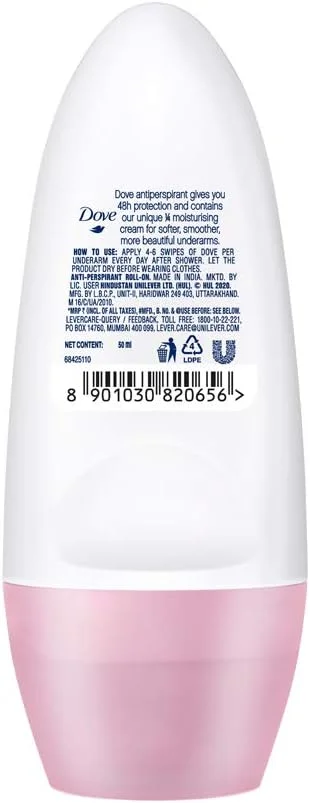 رول ضد تعریق زنانه داو Eventone، از بین برنده بوی نامطبوع زیر بغل، حفظ تازگی و پاکیزگی پوست، بدون الکل و پارابن، 50 میلی لیتر