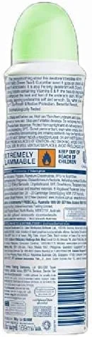 اسپری ضد تعریق داو، خیار و چای سبز، محافظت 48 ساعته 150 میلی لیتر (بسته 6 عددی)