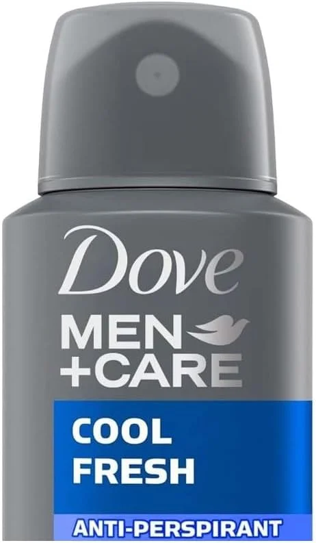 اسپری ضد تعریق مردانه داو من+کر کول فرش، محافظت 48 ساعته در برابر تعریق و بوی نامطبوع، 250 میلی لیتر