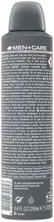 اسپری ضد تعریق مردانه داو من+کر کول فرش، محافظت 48 ساعته در برابر تعریق و بوی نامطبوع، 250 میلی لیتر