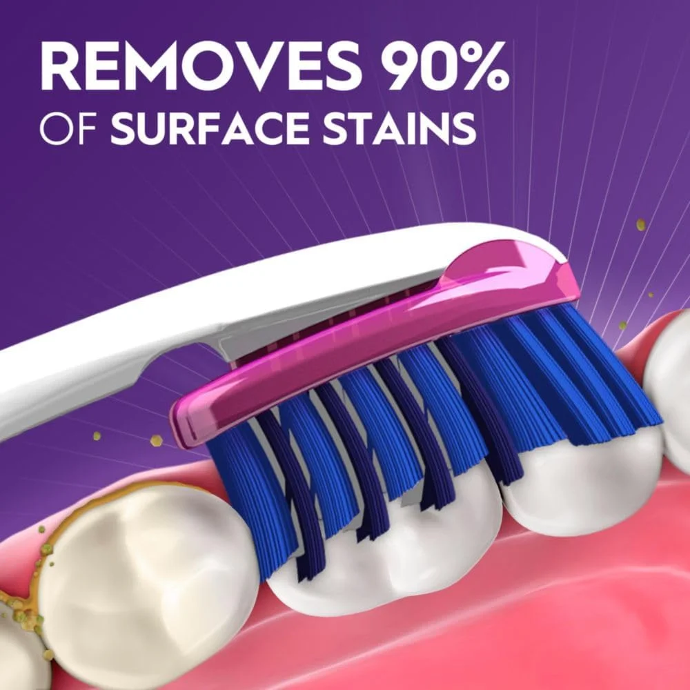 مسواک دستی اورال-بی 3D White Pro-Flex، نرم، 6 عددی