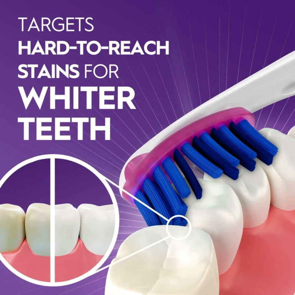 مسواک دستی اورال-بی 3D White Pro-Flex، نرم، 6 عددی