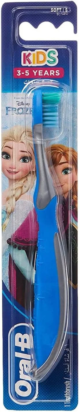 مسواک کودکانه اورال-بی، نرم، رنگ های متنوع، 3-5 سال مسواک کودکانه اورال-بی، نرم، رنگ های متنوع، 3-5 سال