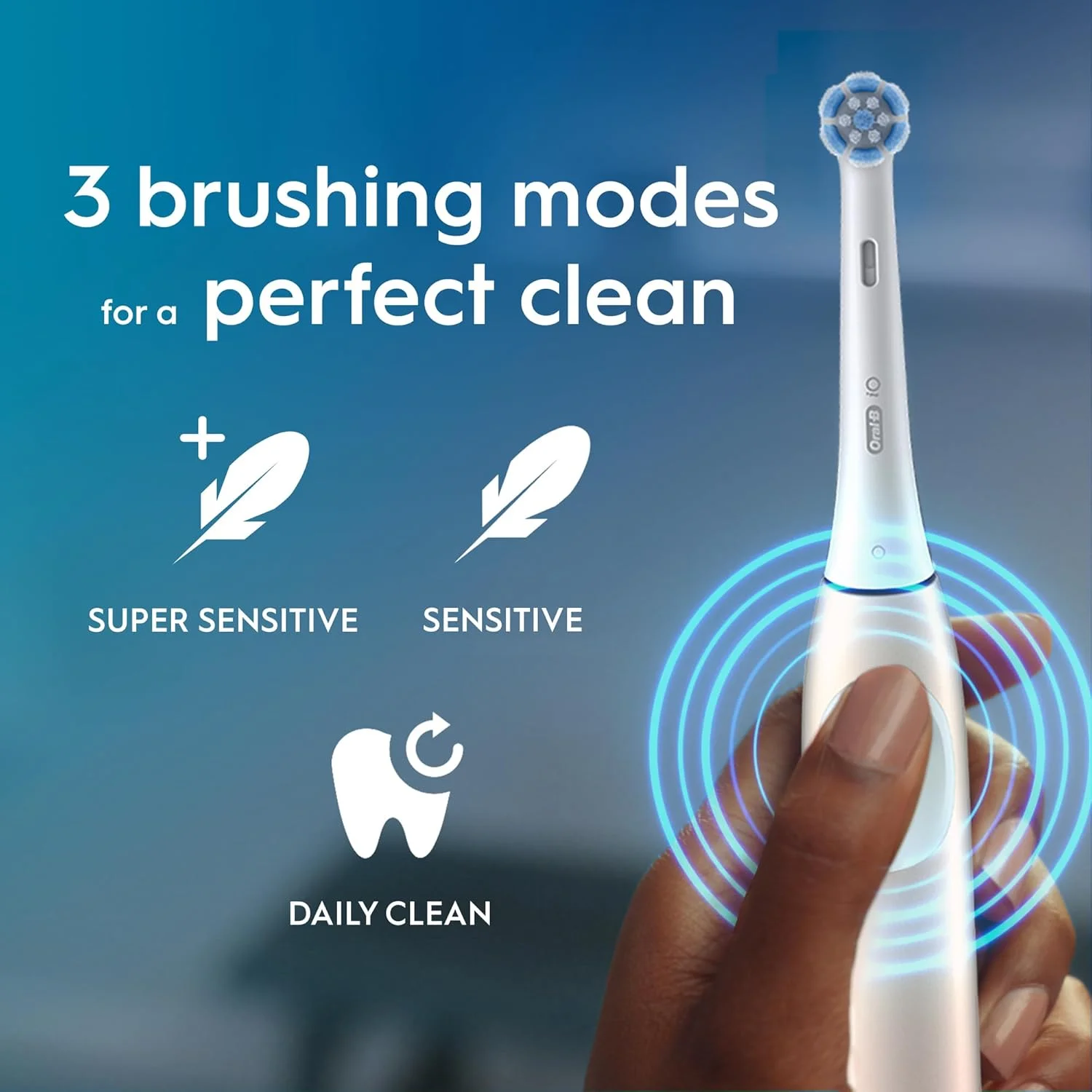 مسواک برقی شارژی اورال بی iO2 سری 2، دارای 3 حالت هوشمند، فناوری iO، حسگر فشار، میکرو پالس های تطبیقی، به همراه کیف مسافرتی - IOS2.IC9.1K - صورتی مسواک برقی شارژی اورال بی iO2 سری 2، دارای 3 حالت هوشمند، فناوری iO، حسگر فشار، میکرو پالس های تطبیقی، به همراه کیف مسافرتی - IOS2.IC9.1K - صورتی